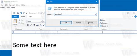 Image result for Wordpad Vs Notepad