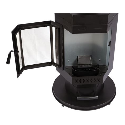 Wood Pellet Patio Heater – Black – 75 000 BTU from BOND | BMR