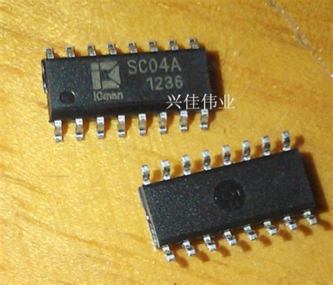 sc04a 4 key touch IC one-super anti-jamming output 4 key sensor switch ...
