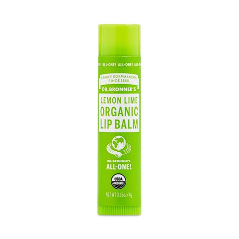 Dr. Bronner's Lip Balm, Lemon Lime | Thrive Market