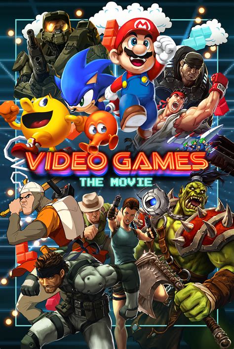 Video Games Movie Poster |5 Sizes| PC Atari Xbox PS4 Wii Sega Snes ...