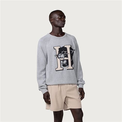 Honor The Gift Men Mascot Sweater gray