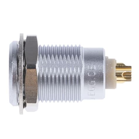 EGG.0B.303.CLL LEMO | LEMO Circular Connector, 3 Contacts, Panel Mount ...