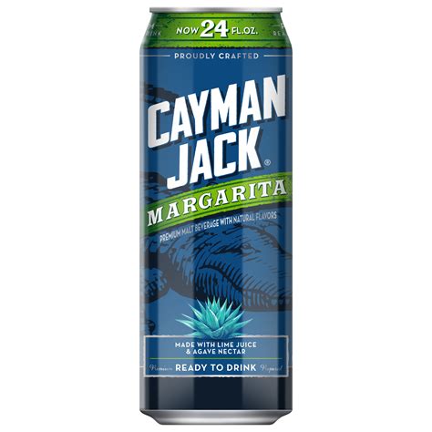 Cayman Jack Margarita, Single Serve, 24 fl oz Can, 5.8% ABV - Walmart.com