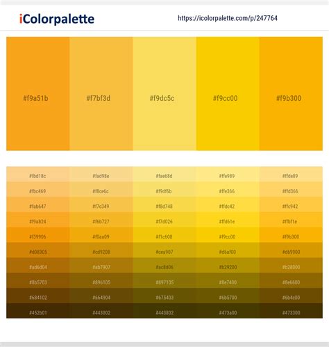 Saffron Yellow Color