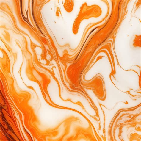 Premium Photo | Orange and White marble textured background