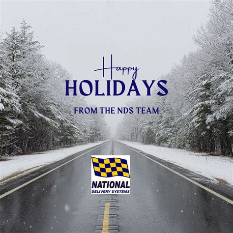 National Delivery Systems, Inc on LinkedIn: #happyholidays #nds # ...
