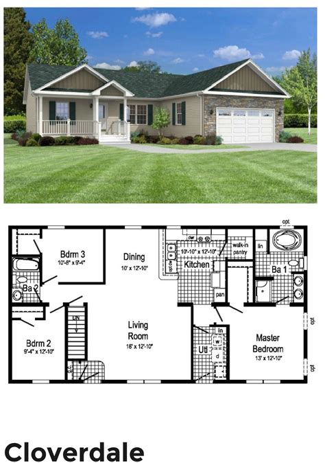 2 Bedroom Modular Homes Floor Plans