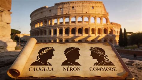 Worst roman emperors: discover their chaotic reigns