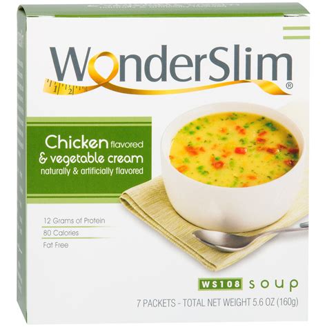 WonderSlim Weight Loss Meal Solution - High Protein, Low Carb Chicken ...