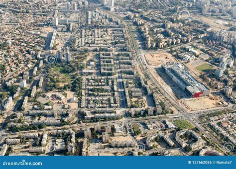 Bird View To Beer-Sheva City - Capital of the Negev Stock Photo - Image ...