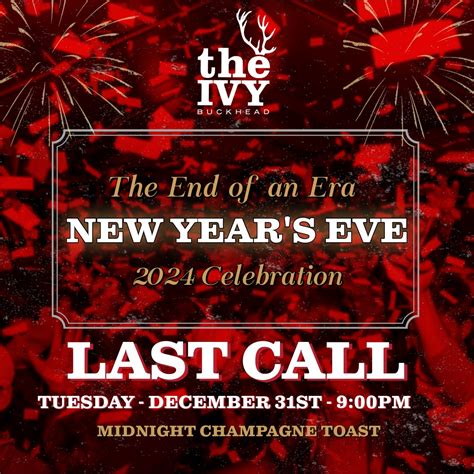 The IVY Buckhead | Last Call at The Ivy Buckhead After 14 unforgettable ...