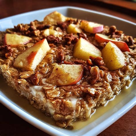 Oatmeal Apple Breakfast Bake - admuda