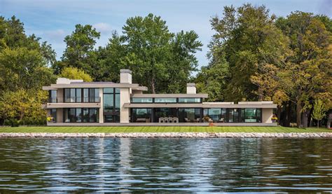 Modern Lake Home by Charles R. Stinson Architecture and Design | Modern ...