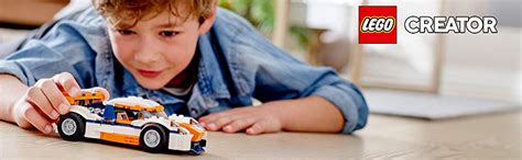 LEGO CREATOR Sunset Track Racer Building Blocks For Kids (221 Pcs)31089 ...