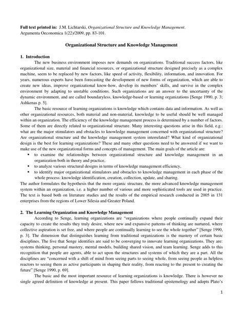Knowledge Management Organizational Structure 的图像结果