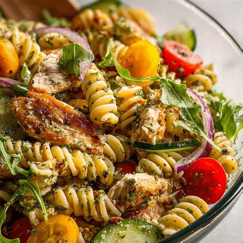Easy Healthy Chicken Pasta Salad Recipe Ideas