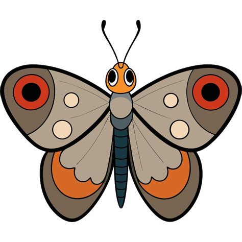 Map butterfly vector illustrations on a white background | Premium AI ...