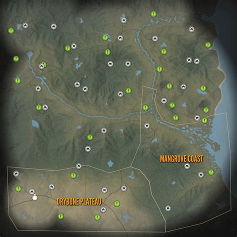 Emerald Coast Australia - Full map and outpost locations : r/theHunter