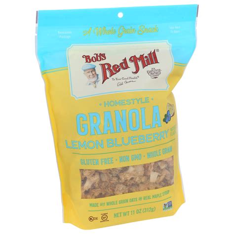 Bob's Red Mill Homestyle Lemon Blueberry Granola 11 oz 11 oz | Shipt
