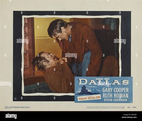 Dallas 1950 movie poster hi-res stock photography and images - Alamy