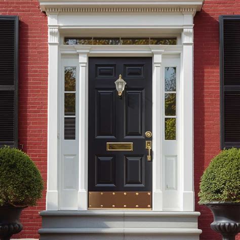 7+ Striking Exterior Front Door Trim Molding Designs to Enhance Your Home