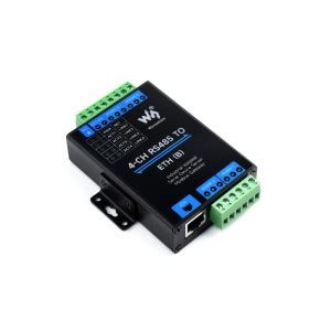 Buy Waveshare Industrial 5P Gigabit Ethernet Switch, Full-Duplex 10/100 ...