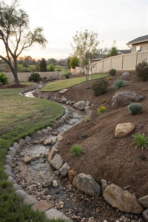 Dry River Bed Landscaping