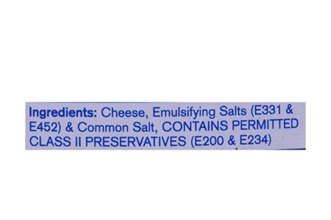 Processed Cheese - Tin