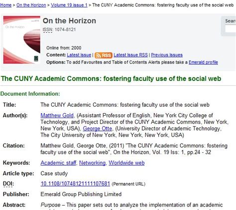 Image result for Academic Commons Database