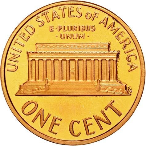 One Cent 1988 Lincoln Memorial, Coin from United States - Online Coin Club