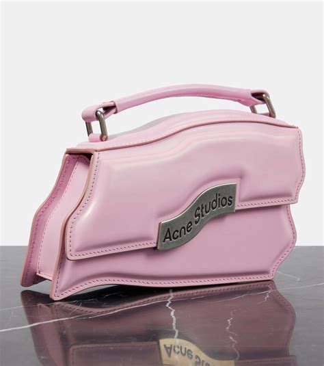Acne Studios Distortion Wavy Mini leather shoulder bag Acne Studios