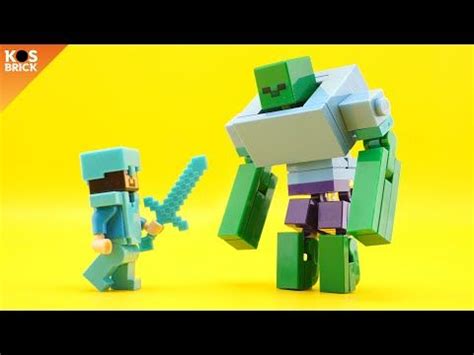 Image result for Build LEGO Tutorial Minecraft Mobs