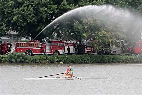 Antique fire trucks from far and wide at Cooper River Park