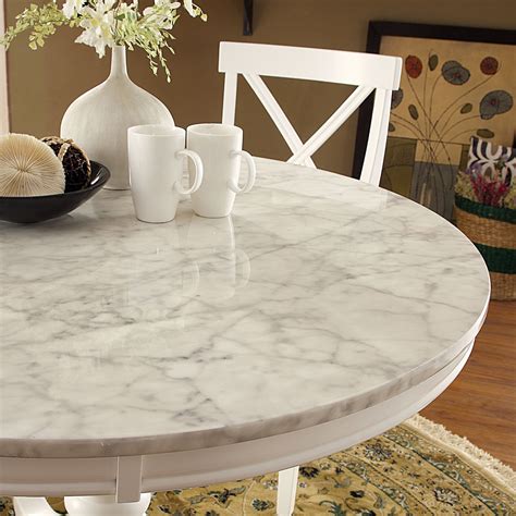 Round White Marble Dining Table - Table Round Ideas