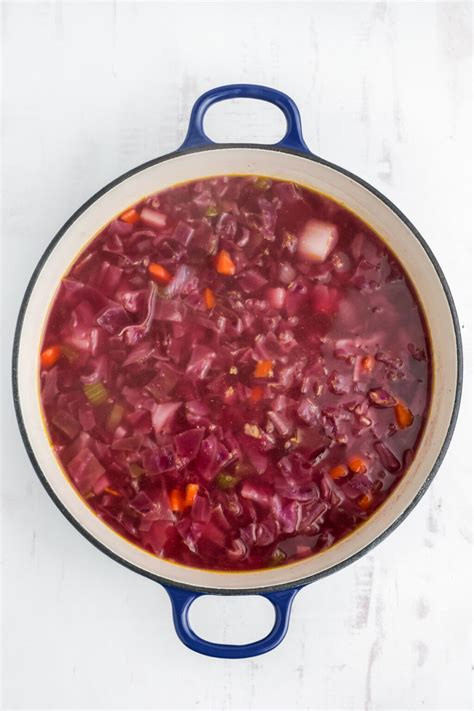 Red Cabbage Soup - Kitchen Divas