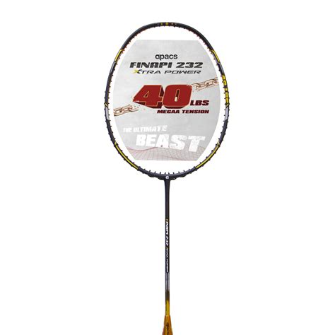 Apacs Finapi 232 Xtra Power - buy badminton rackets online – Badminton ...