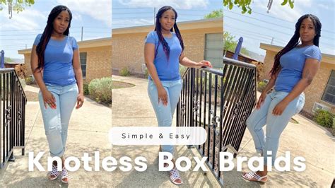 Image result for Knotless Box Braids Tutorial