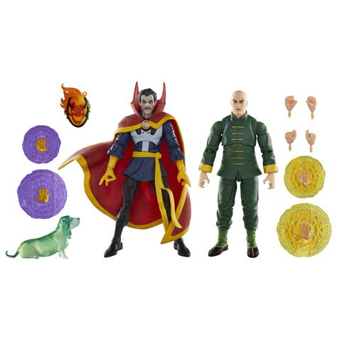 Marvellegends Series Doctor Strange Wong And Bats Comics Collectible 6 ...