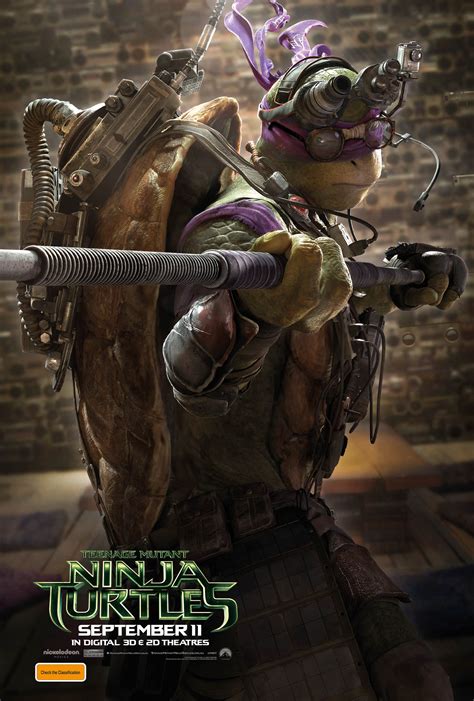 Teenage Mutant Ninja Turtles Movie Poster Michael Bay