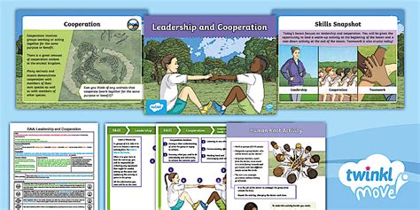 Leadership PE Lesson - Cooperation in OAA - Twinkl Move KS2
