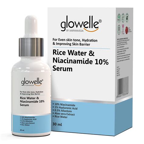Rice Water & Niacinamide 10%Serum-30ml – Aaryanveda