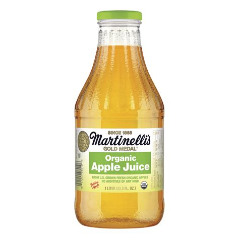 MARTINELLI`S GOLD MEDAL ORGANIC APPLE JUICE-Main