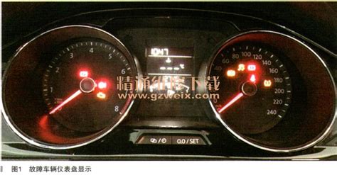 大众新迈腾仪表气囊报警灯和电子驻车制动器故障灯点亮 - 精通维修下载