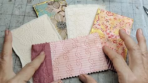 Image result for Using Emboss Folder On Fabric