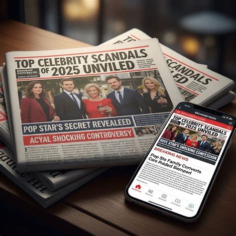 Shocking Celebrity Scandals of 2025 Revealed - Graphic Eagle