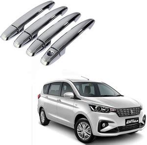 Adhvik (Pack Of 4 Pcs) Stylish Car Door Catch Handle Cover Chrome ...
