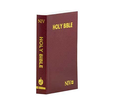NIV Holy Bible Compact Burgundy – BibleStore