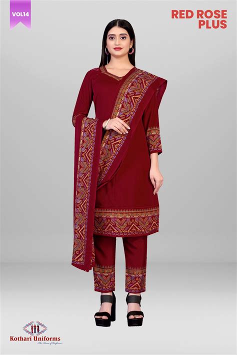 CRPS1B - Uniform Salwars | Kothari Uniforms | Red Rose Plus
