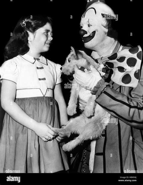 THE GREATEST SHOW ON EARTH, James Stewart, with child actress Mary Jane ...
